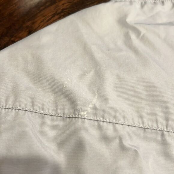 Vintage Nike Center Swoosh Anorak Style half zip Black Windbreaker size XXL flaw - Picture 7 of 13